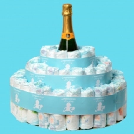 Pampertaart voor een jongen bestellen en leveren