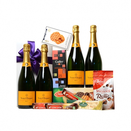 Geschenkpakketten met champagne bestellen