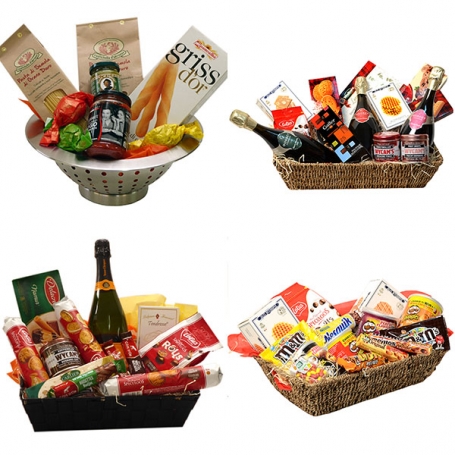 Geschenkmanden die u kan bestellen en kan laten bezorgen