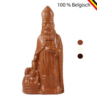 Callebaut chocolade Sinterklaas 125g verpakt als klassiek geschenk – De Mand
