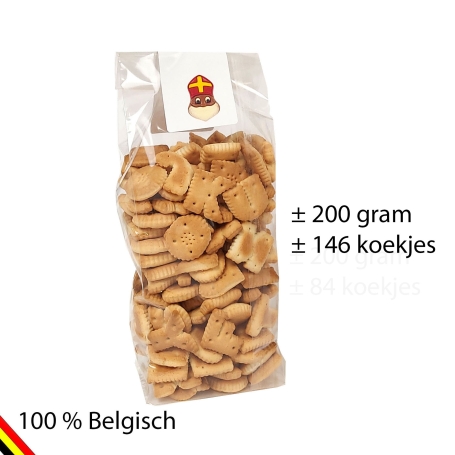 Letterkoekjes als Sinterklaasgeschenk
