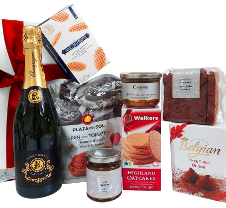 Champagne en tapas pakket met hartig en zoet