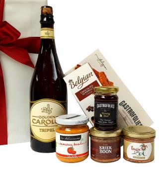Belgisch geschenkpakket met Belgisch bier bezorgen