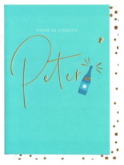 Wenskaart voor de peter