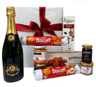 Belgische geschenkdoos met Franse Champagne