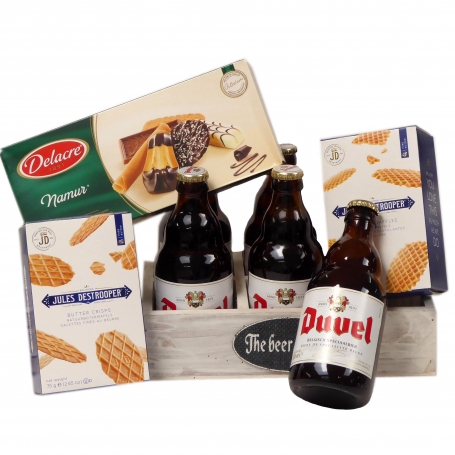 Bierpakket met Duvel bier als geschenk