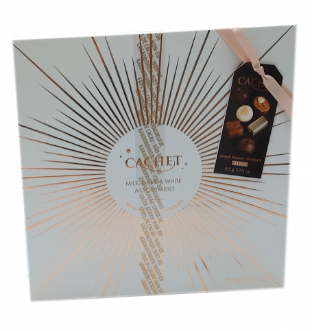 Geschenkdoos met Belgische pralines leveren