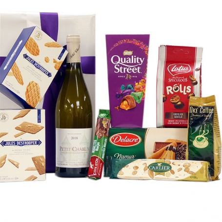 Gemengd geschenkpakket dat we Internationaal verzenden