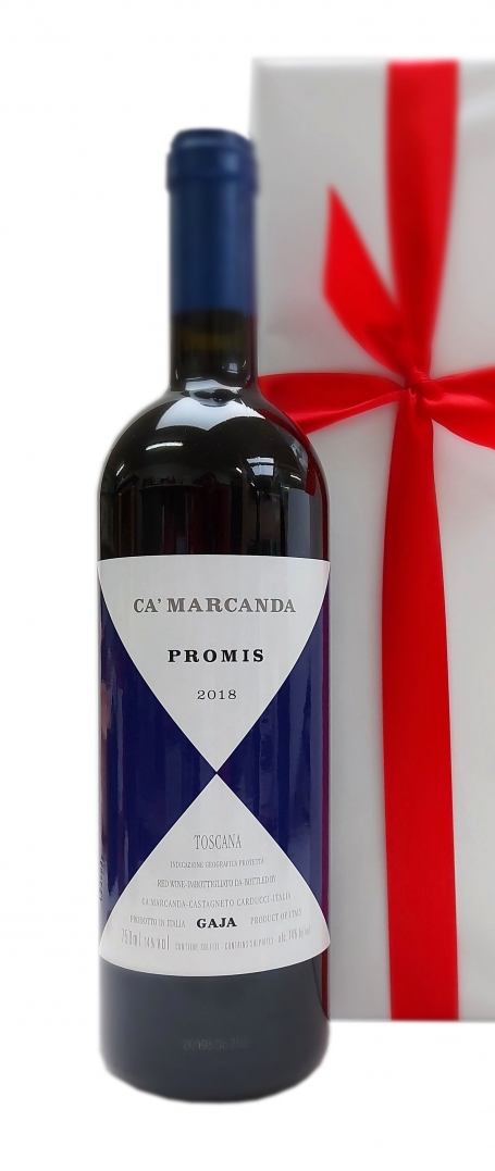 typist Geschiktheid Scenario Italiaanse wijn "Promis Gaja Ca'Marcanda" geschenk leveren