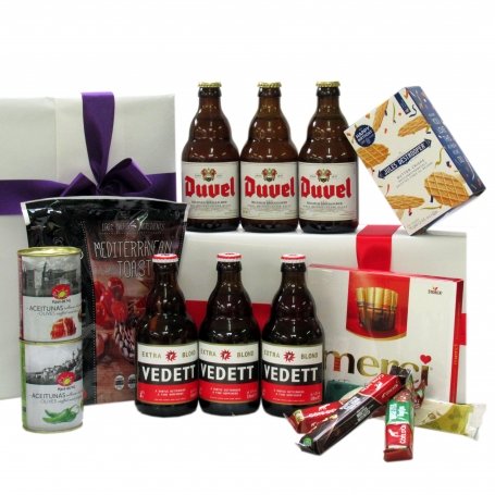 Belgian beer package savory and sweet, Taste Trump