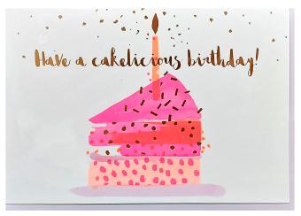 Kaartje voor verjaardagsgeschenk