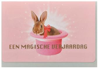 verjaardagskaart bij geschenk verjaardag