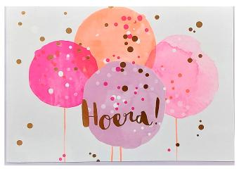 hoera feestkaartje