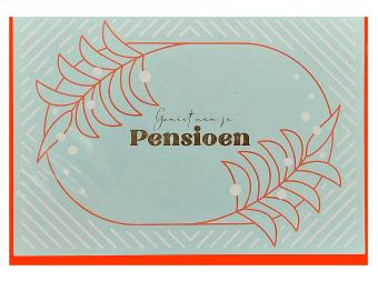 kaartje voor het pensioen