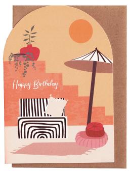 Happy Birthday kaartje