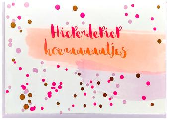 kaartje voor bij feestmand