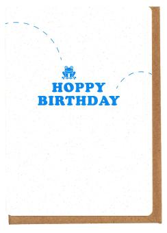 kaartje Hoppy Birthday