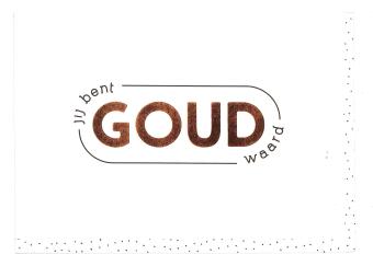 wenskaart goud waard