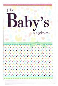 Jullie Baby's zijn geboren