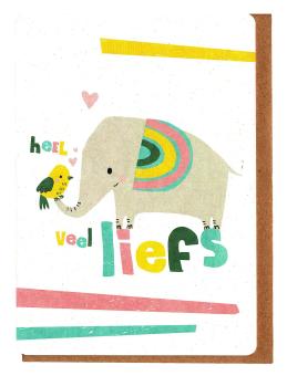 kaartje heel veel liefs