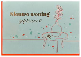 kaartje voor verhuis