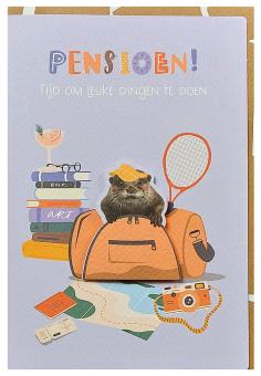 kaartje voor iemand die op pensioen gaat