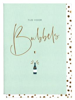 Leuke wenskaart Bubbels