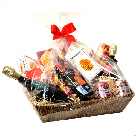 Luxe Exclusieve Champagne geschenkmand
