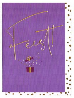 wenskaart voor een Feest