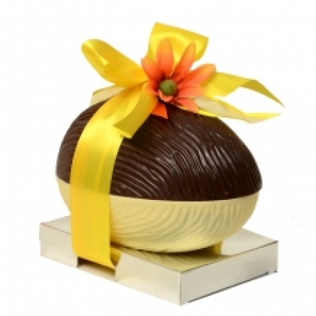 Belgisch gevuld paasei met Belgische chocolade