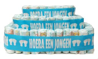 Pampertaart bestellen voor een jongen bestellen