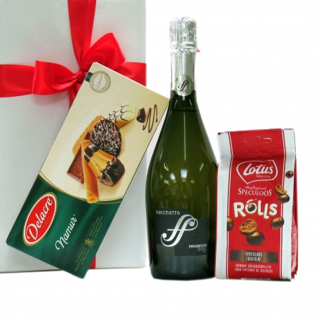Prosecco et bonbons en cadeau