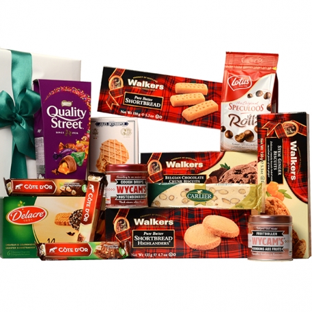 Giant candy package as a feast