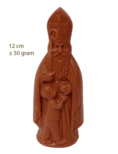 Callebaut Sinterklaas 12 cm voor Sint 2023