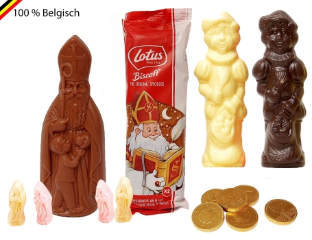 Belgische chocolade en speculaas als Sintpakket in 2023