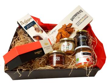 Belgische geschenkmand zonder alcohol
