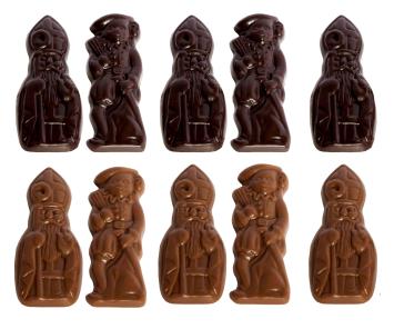 Sinterklaaspakket met Belgische chocolade bestellen