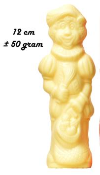 Saint Nicholas gift pack 2025 with Callebaut milk chocolate Saint and white chocolate Piet