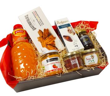 Belgische geschenkmand zonder alcohol