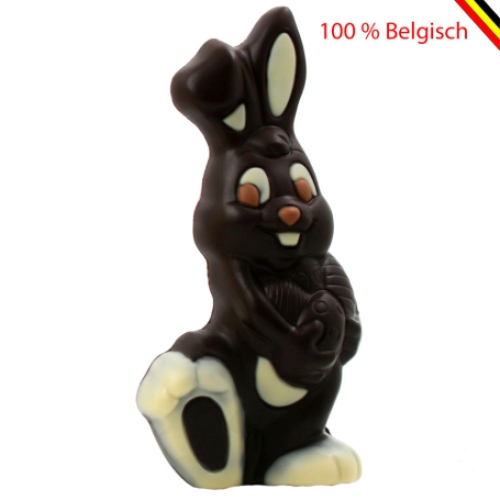 Leuke paashaas in Belgische Callebaut chocolade